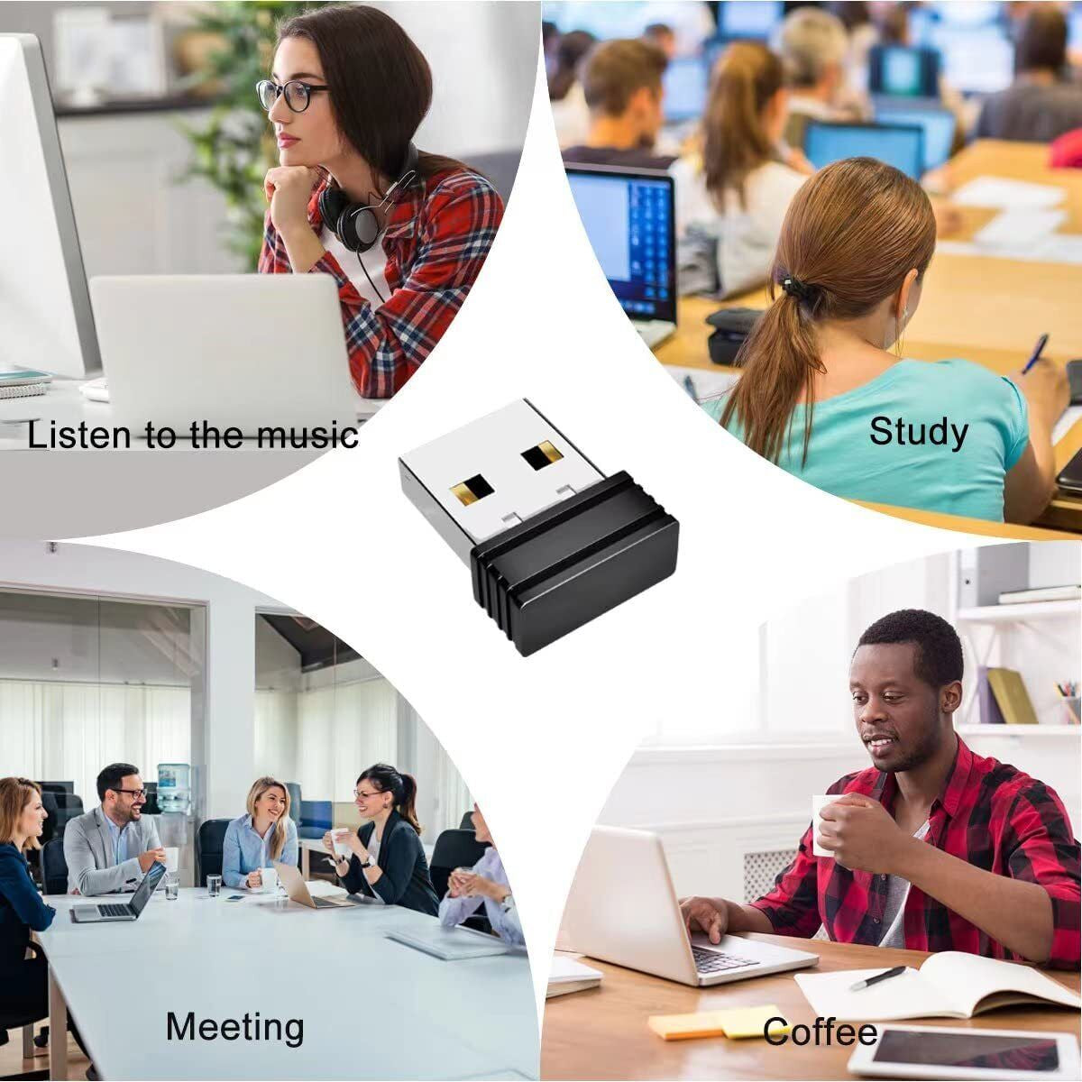 Mouse Jiggler, Undetectable Mouse Mover Jiggler Automatic Mouse Rocker USB Port,